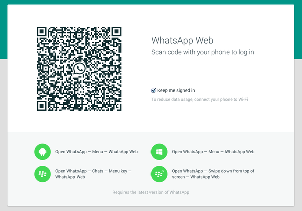 whatsapp网页版国外环境登录